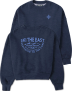 Women's Underhill Crop Crew Sweatshirt - Navy