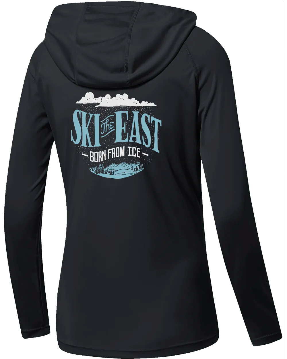Women's Cirrus Thermal Hooded Long Sleeve - Vintage Black