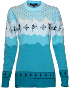 Women's Altitude Shredder Sweater - Mountain Ice