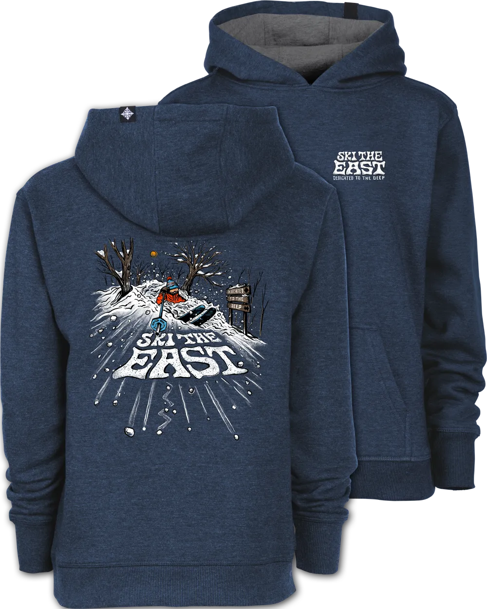 Youth Dedicated To The Deep Hoodie - Navy