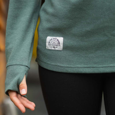 Women's Element Waffle Long Sleeve - Pine