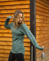 Women's Element Waffle Long Sleeve - Pine