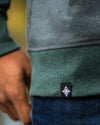 Quarry Crew Sweatshirt - Forest/Charcoal