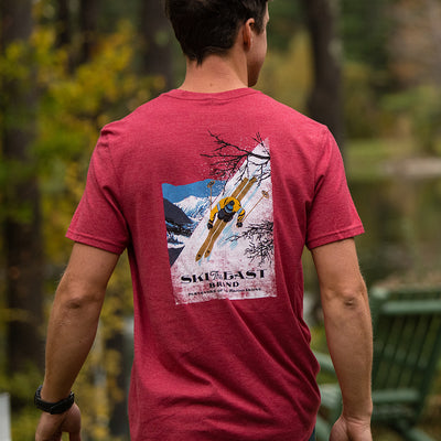 First Descent Tee - Cardinal