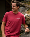 First Descent Tee - Cardinal