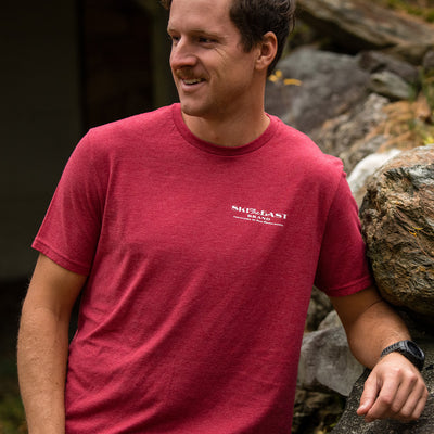 First Descent Tee - Cardinal
