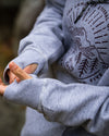 Women's Eternal Pullover Hoodie - Light Gray