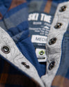 Women's Malo Pullover Flannel - Solar Blue
