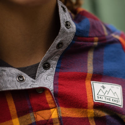 Women's Malo Fleece Lined Pullover Flannel - Summit Sun