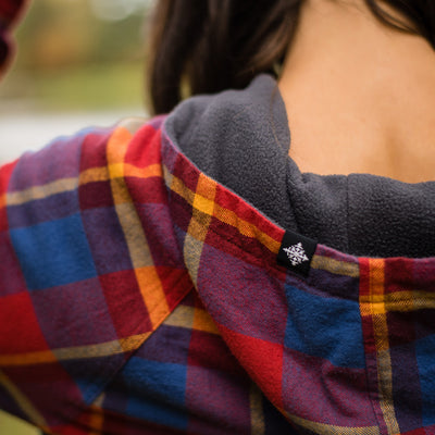 Women's Malo Fleece Lined Pullover Flannel - Summit Sun