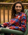 Women's Malo Fleece Lined Pullover Flannel - Summit Sun