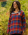 Women's Malo Fleece Lined Pullover Flannel - Summit Sun
