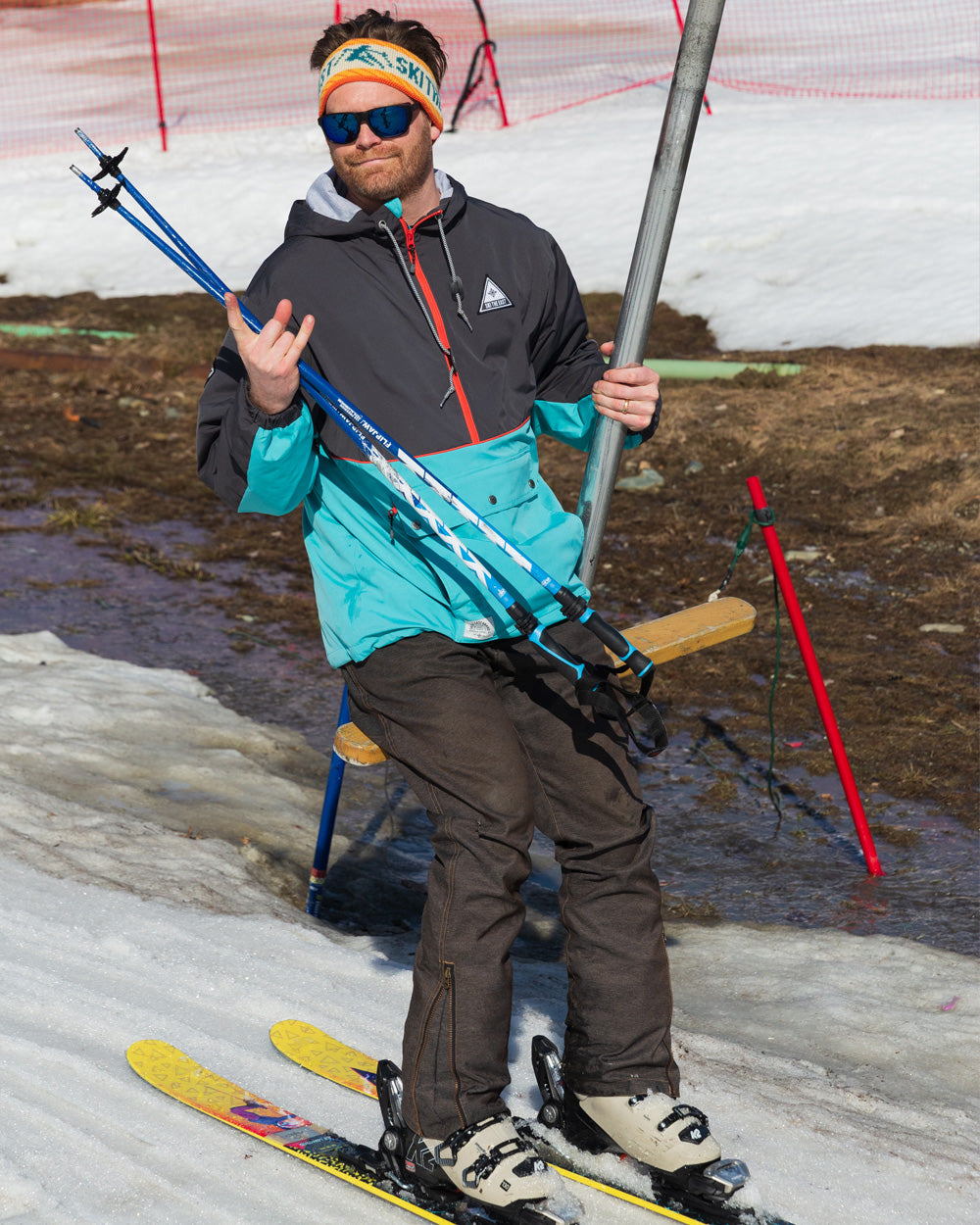 Gale Force Anorak Jacket - Aqua