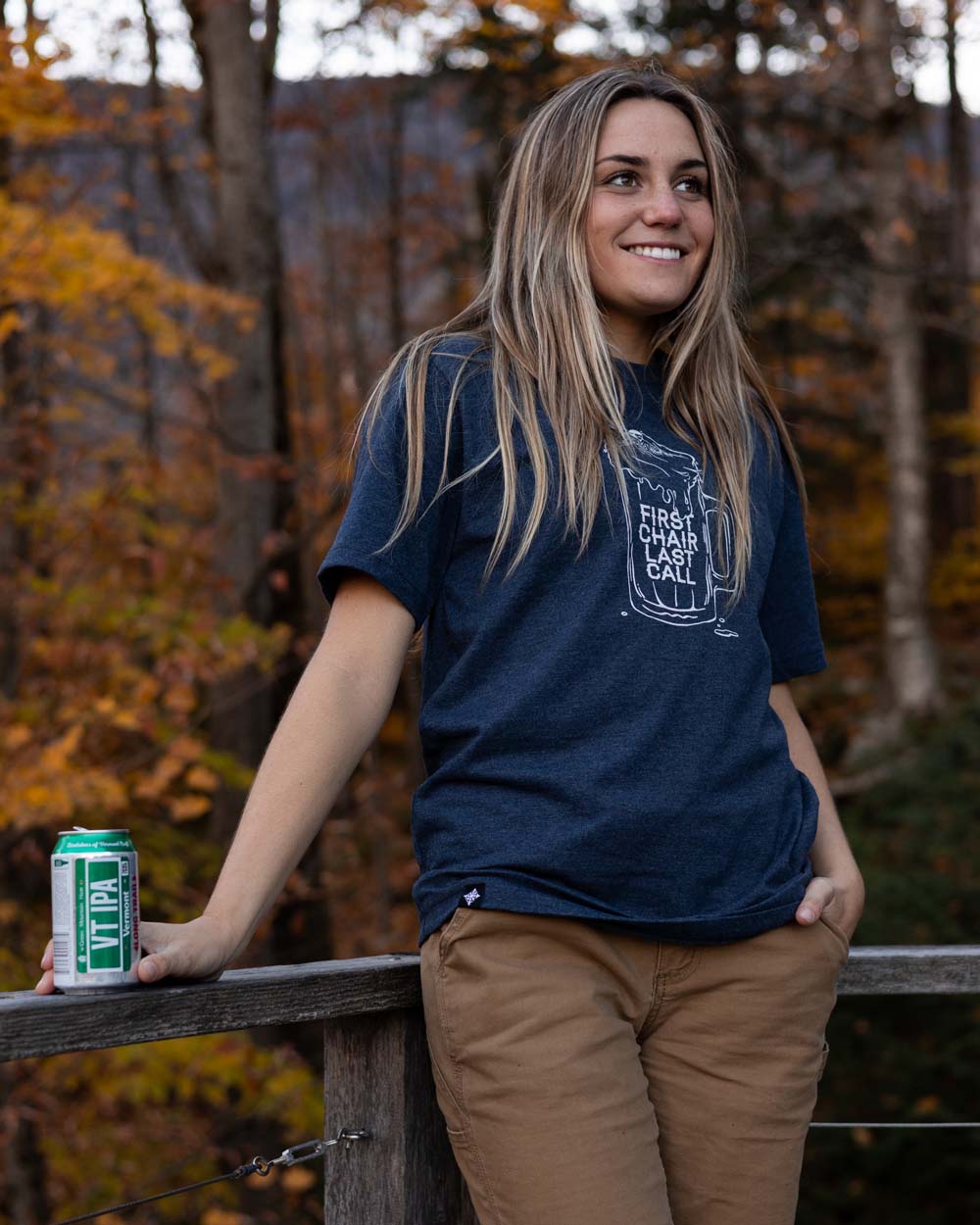 First Chair Last Call Tee - Navy