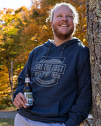 Born From Ice Pullover Hoodie - Navy