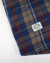 Woodbury Fleece Lined Flannel - Bark