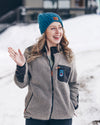Women's Nimbus Sherpa Fleece Jacket - Charcoal