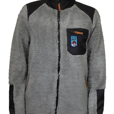 Women's Nimbus Sherpa Fleece Jacket - Charcoal