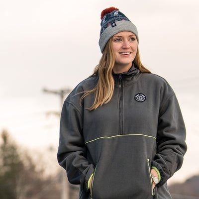 Women's Franconia Fleece Pullover - Gray