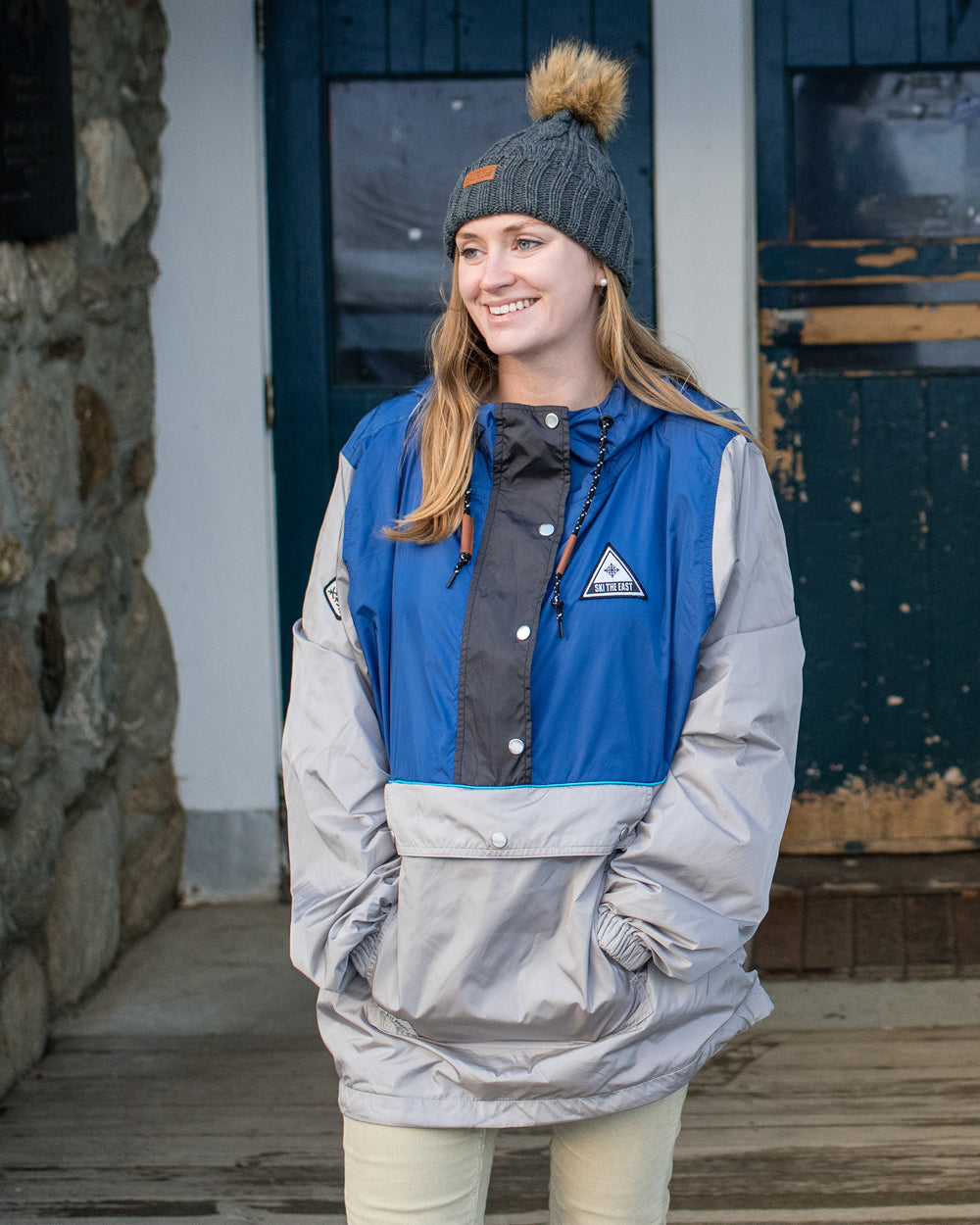 Half zip winter jacket 2025