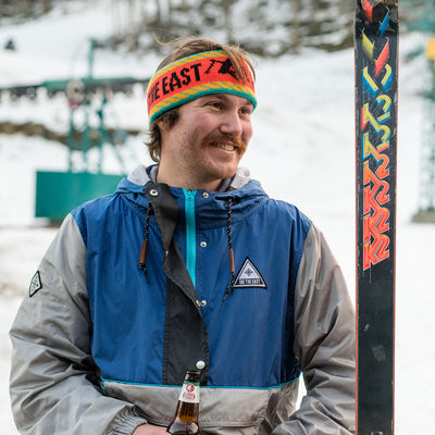 Gale Force Half Zip Windbreaker Navy Ski The East
