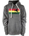 Flyin Ryan Rasta Flag Pullover Hoodie - Smoke