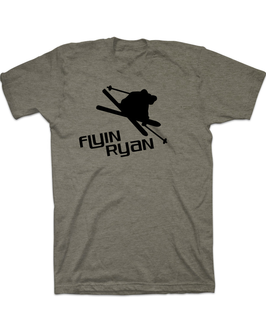 Women's Flyin Ryan Logo Tee - Smoke