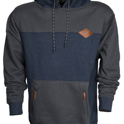 Crawford Pullover - Charcoal/Navy
