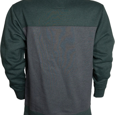 Quarry Crew Sweatshirt - Forest/Charcoal