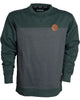 Quarry Crew Sweatshirt - Forest/Charcoal