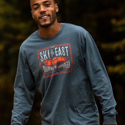 Small Mountain Longsleeve - Indigo