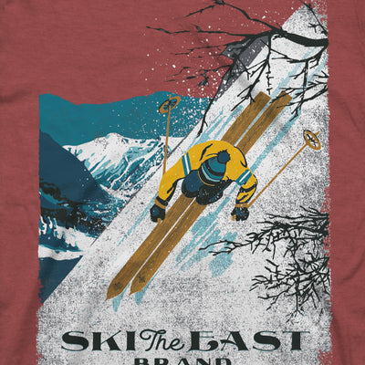 First Descent Tee - Cardinal