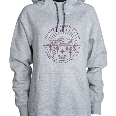 Women's Eternal Pullover Hoodie - Light Gray