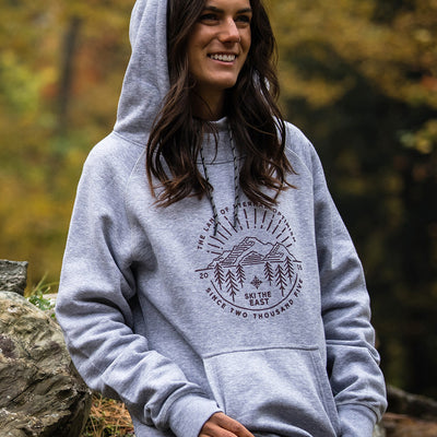 Women's Eternal Pullover Hoodie - Light Gray