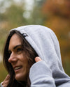 Women's Eternal Pullover Hoodie - Light Gray