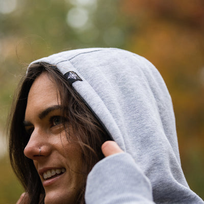 Women's Eternal Pullover Hoodie - Light Gray
