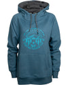 Women's Eternal Pullover Hoodie - Teal