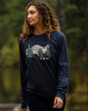Women's Head For The Hills Longsleeve - Navy