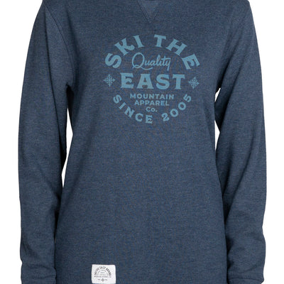 Women's Mansfield Waffle Longsleeve - Navy