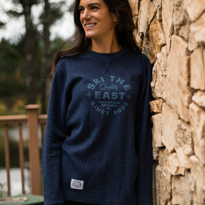 Women's Mansfield Waffle Longsleeve - Navy