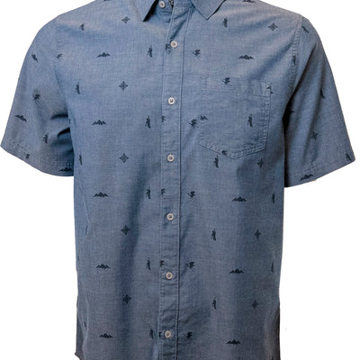 Backcountry Oxford Short Sleeve - Navy