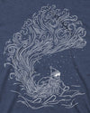 Blizzard Wizard Tee - Navy