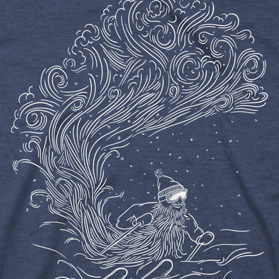 Blizzard Wizard Tee - Navy