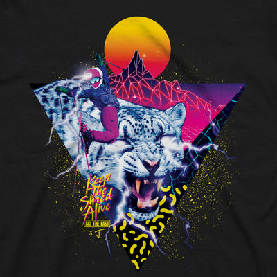 Ice Lightning Tee - Vintage Black