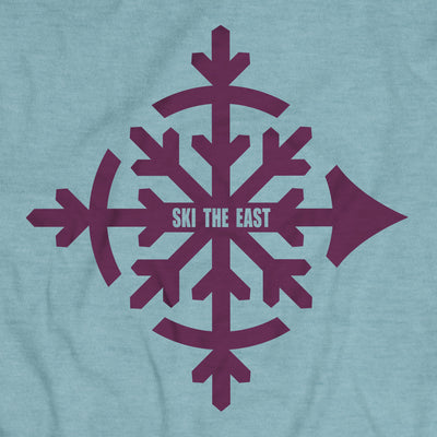 Women's Compass Tee - Glacier Blue