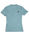 Women's Compass Tee - Glacier Blue