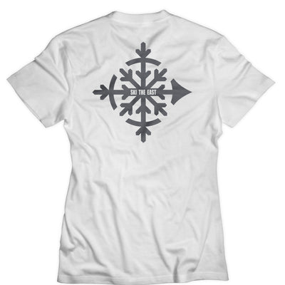 Women's Compass Tee - Powder White