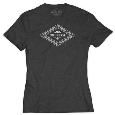Women's Dedicated Tee - Charcoal