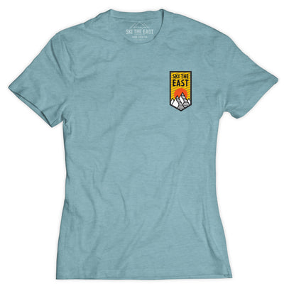 Women's Upslope Tee - Glacier Blue