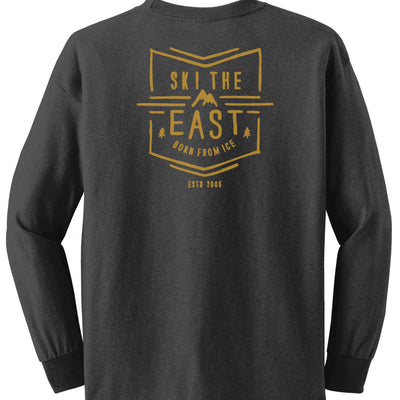 Youth Element Long Sleeve - Charcoal